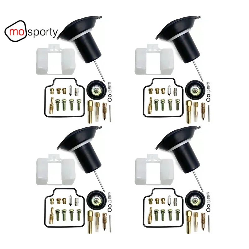 Kit de reparación de carburador con émbolo, diafragma de vacío, junta de válvula de aguja, tornillo de aire para Honda CBX400F 1981-1984 CBX 400F 400 F