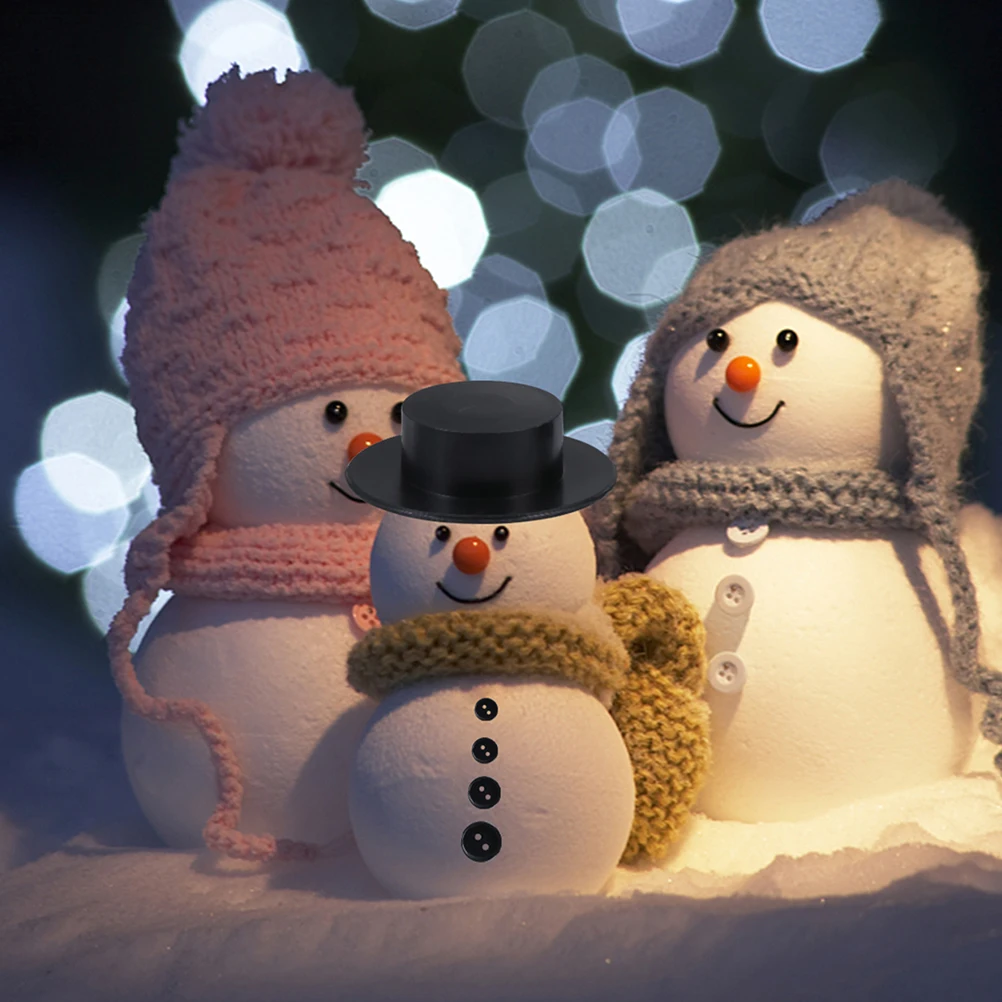 

302 Pcs DIY Christmas Snowman Kit Handmade Accessories Winter Decor Plastic Child