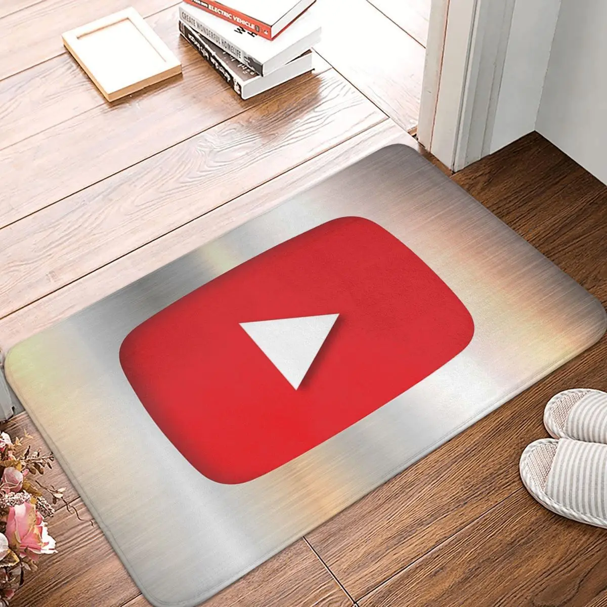 Send Me A Message Youtube Award Non-slip Doormat Floor Mat Absorbent Mat Carpet Rug for Kitchen Entrance Home Footpad Mats