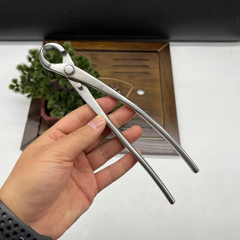Bonsai pruning and shaping tool, spherical cutter, stainless steel ball joint, leaf bud scissors, pliers