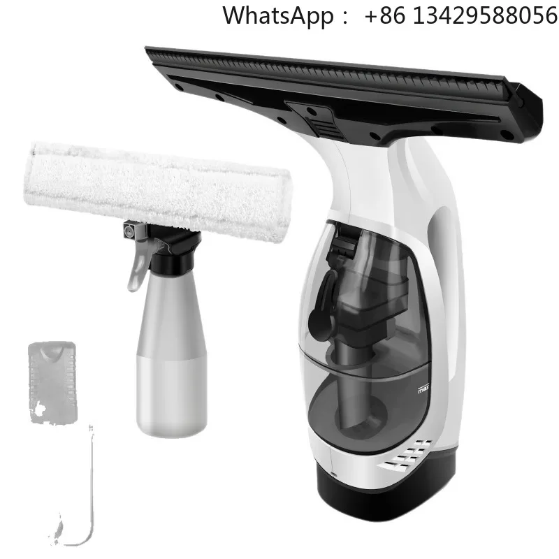New Mini Handheld Electric Window Vacuum Cleaner, Portable Powerful Water‑Suction Glass Wiper For Household Use