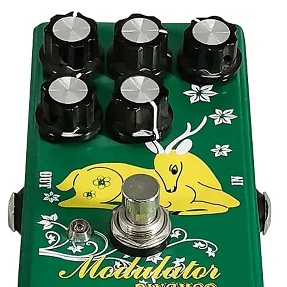 Pedal efek gitar elektrik Ringmod Multi modulasi Pedal cincin Pedal efek Modulator, aksesori Pedal gitar