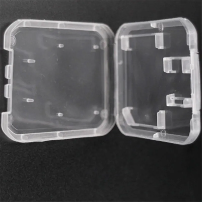 

Transparent Memory Card Case 10pcs Clear Plastic Memory Card Storage Boxes Stick Micro SD TF Card Protection Holder