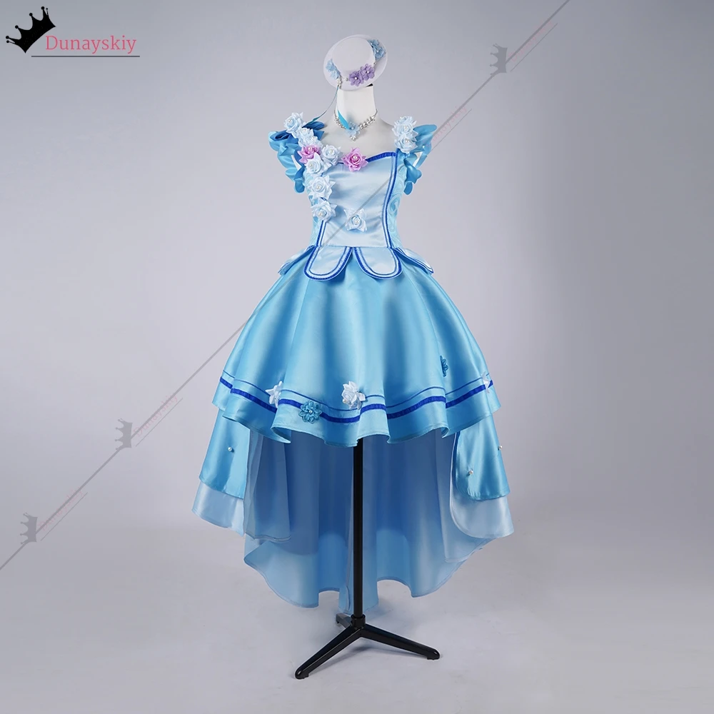 Xiaoyue Cospaly Anime Stars Academy Costumes Bean Sand Tail Dress Women's Princess Dress Halloween Party Suit Role-playing