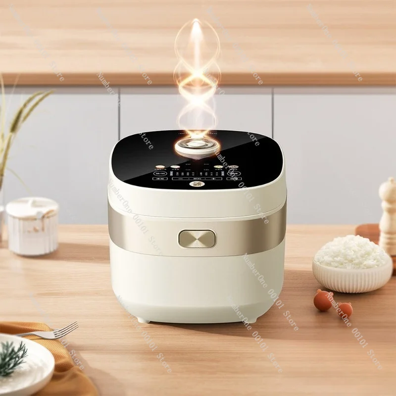 4L Multifunctional Electric Rice Cooker Smart Touch Screen Micro Pressure Large Capacity Non-Stick Porridge Soup Steamer Keep