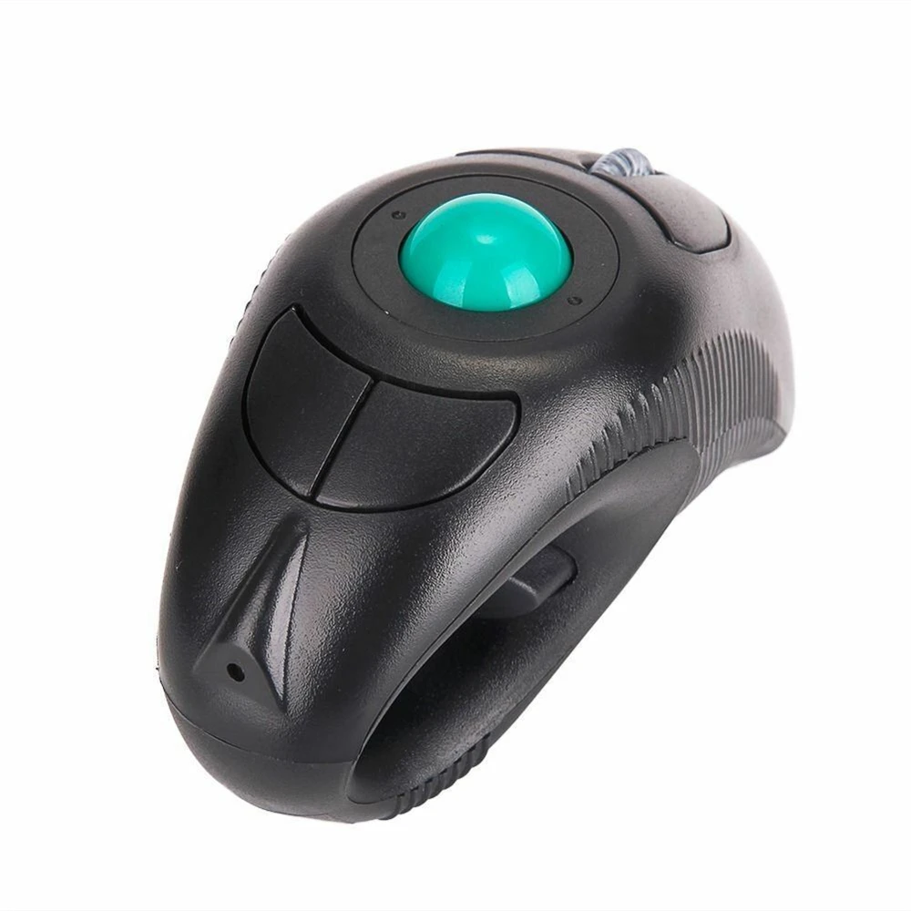 

New USB Wireless PC Laptop Finger HandHeld Trackball Mouse Mice