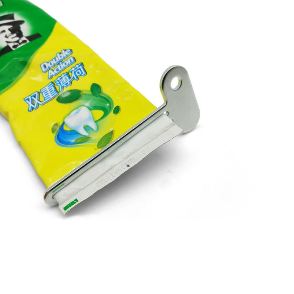 

2 шт. ручных дозаторов для зубной пасты из чугуна, пресс для тюбиков, аксессуары для ванной комнаты