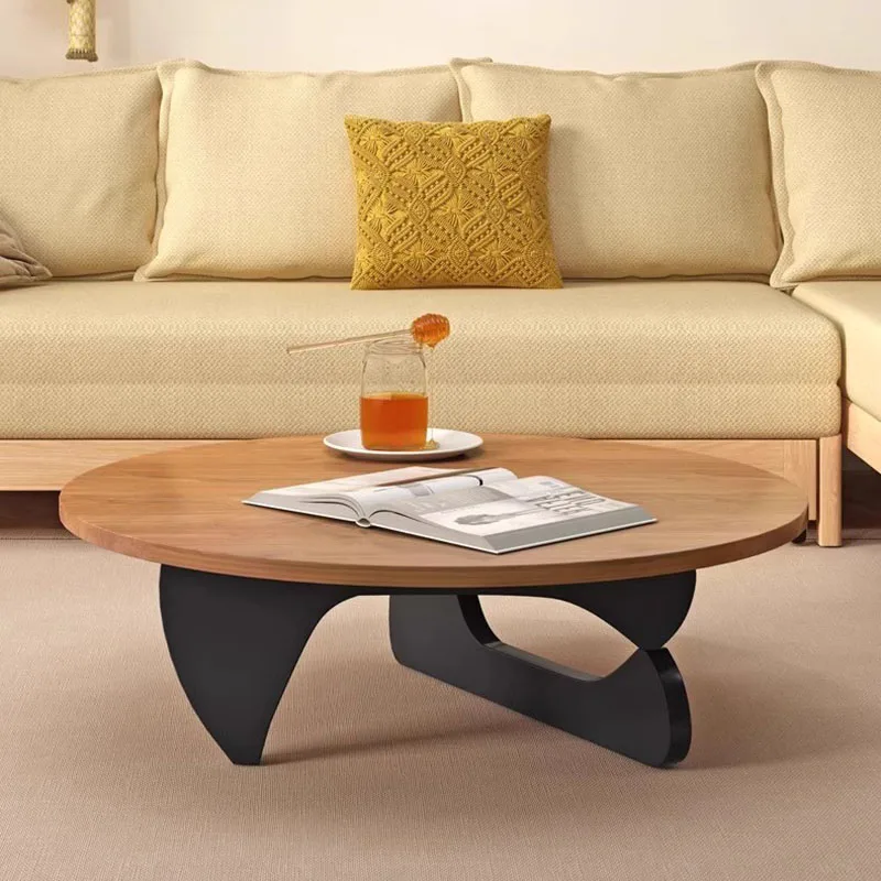 Cute Round Coffee Tables Modern Design Unique Oval Coffee Tables For Living Room Black Nordic Couchtisch Home Furniture