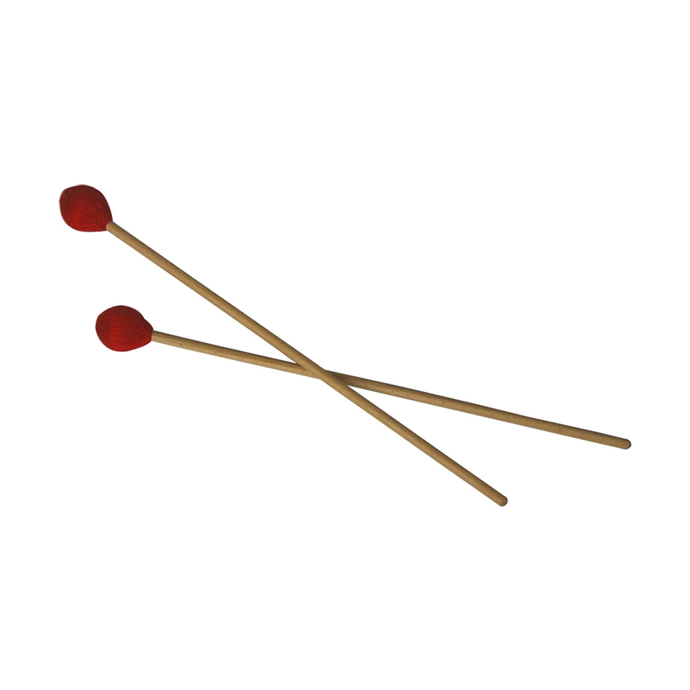 

Marimba Hammer Red Sticks Mallets Percussion Drumsticks Musical Tools Maple Pole