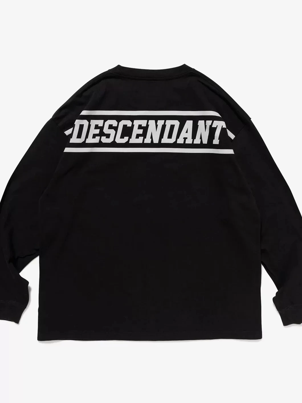 DESCENDANT 26SS Men's Heavyweight Printed T-Shirt Japanese Streetwear Loose Fit Solid  Short Sleeve Crew Neck Casual Couple Tee