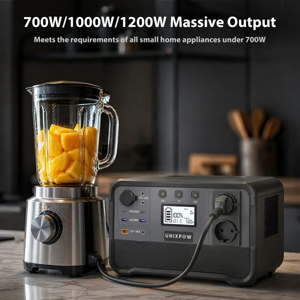 Wholesale 3000W 2400W 1200W 700W Outdoor Portable Solar Lifepo4 Power Station Generator Factory for Camping Home Backup
