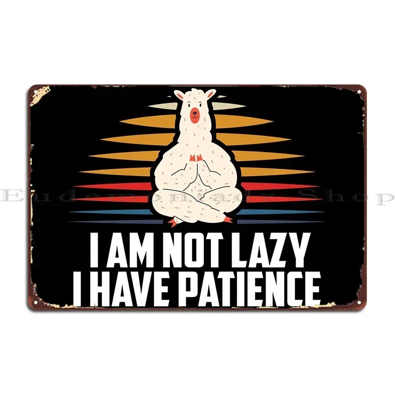 Llama Alpaca Metal Plaque Party Club Garage Printing Club Tin Sign Poster