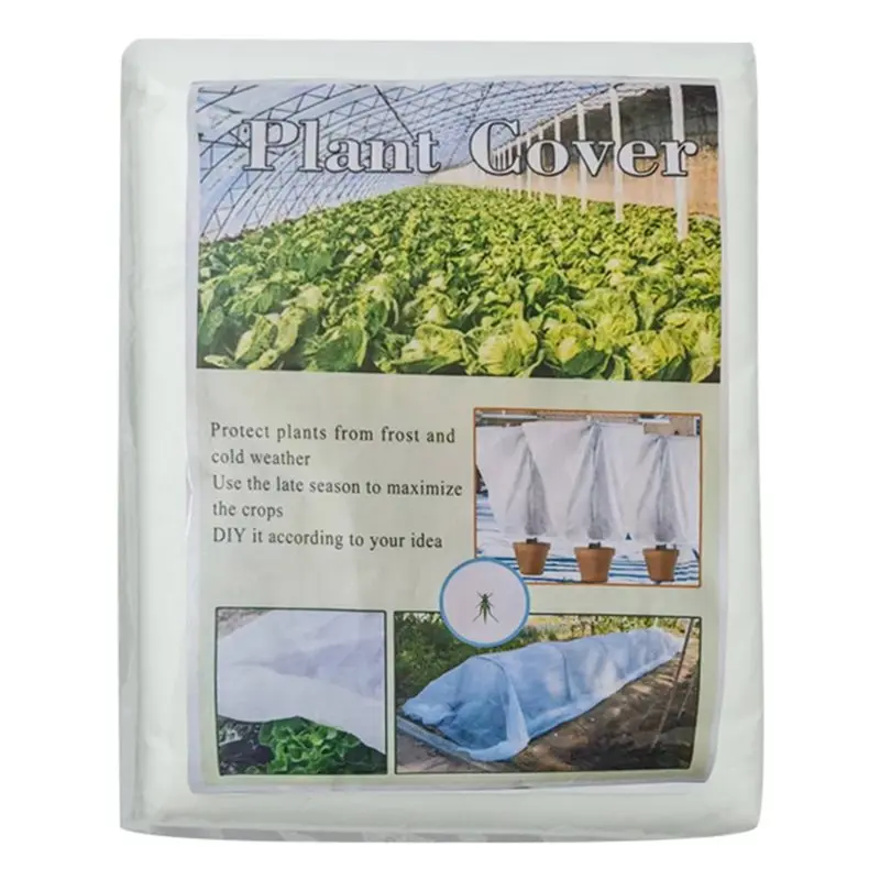 GYTB-Winter Floating Row Covers 2.5Mx20m Plant Covers Reusable Thickened Freeze Protection Frost Cloth Blanket Shade Cloth
