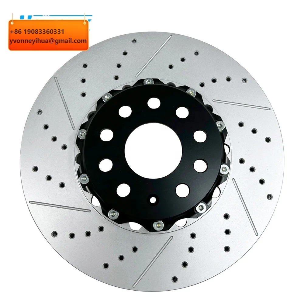 Upgraded Big Brake Kit Front Rear Rotor G3000 G3500 Floating Brake Disc For For Vw Golf GTI Seat Audi Skoda