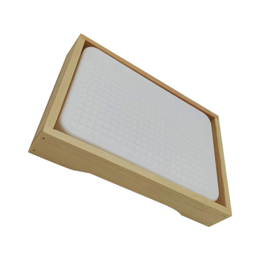 1 set Plastic Bamboo Tray Sushi Seafood Fruit Seafood Dish Sushi Plate Kitchen Food Tray Supply Kitchen Supply Decorative Dish