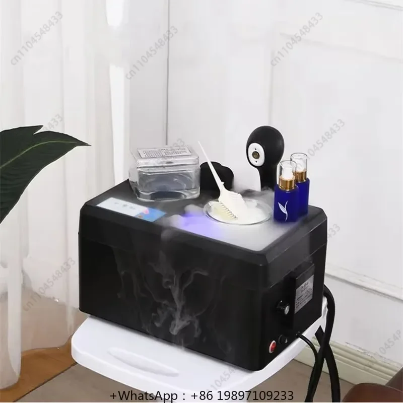 2024z Professional Sa Lon Desktop Portable-Mounted Hair Care And Smoothing Micro Mist Hair Steamer For Oil & Dye & Natural Hair