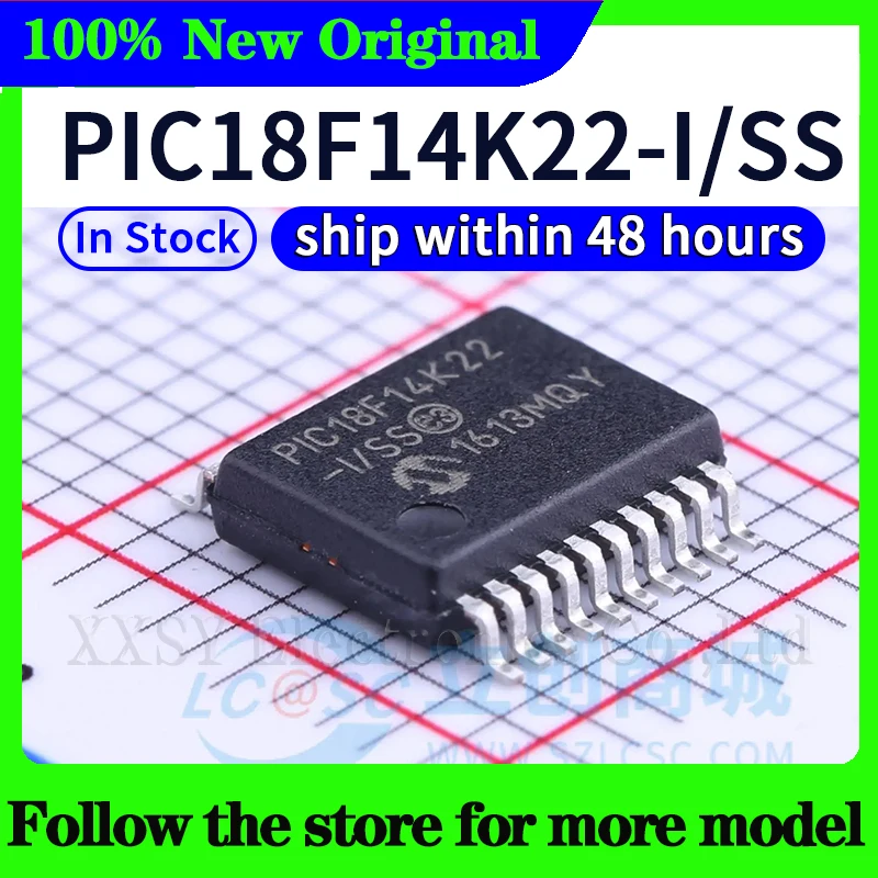 PIC18LF13K22-I/SS PIC18LF1320-I/SS PIC18LF1220-I/SS PIC18F14K50-I/SS PIC18F14K22-I/SS جودة عالية جديد