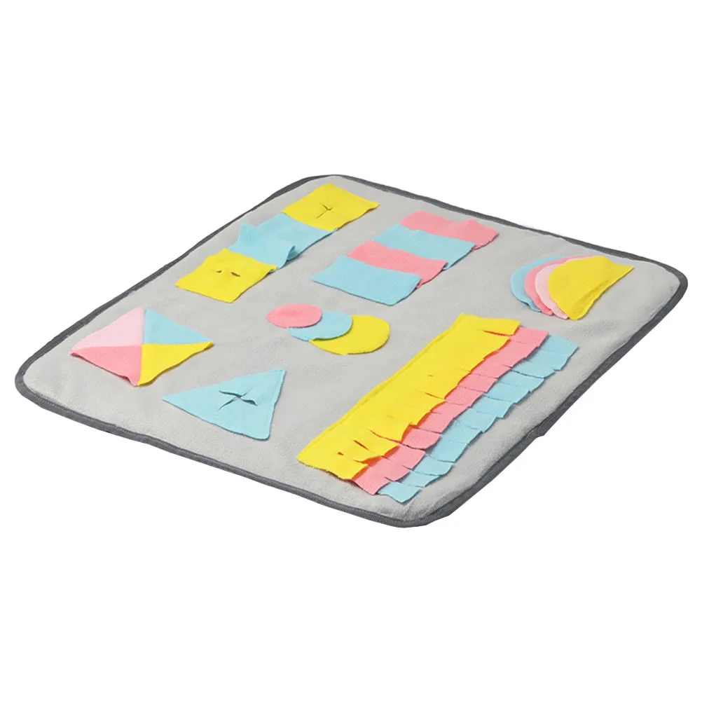 

Premium Pet Snuffle Mat for Dogs Cats Small Pets Food Hiding Slow Feeding Foraging Training Play Mat Washable Non-Slip Bottom