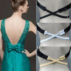 1PC Fashion Adjustable Backless Bra Strap Adapter Converter Fully Extender Hook Women's Fashion Bra Strap Adapter Breast Tape