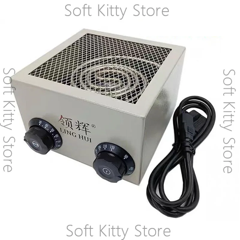 Watchmaker Electric Drying Air Dryer 60MIN Timing Temperature Control Equipment For Watch Parts Maintenance & Repair Work