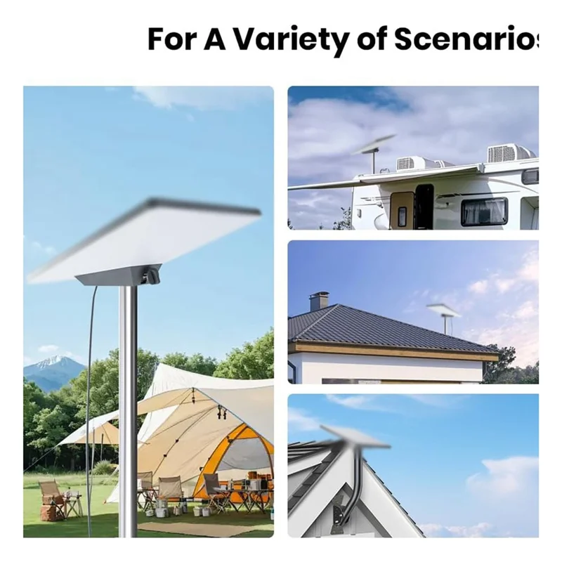 Dependable-For Starlink Mini Pipe Adapter, Pole Mount Adapter Mounting Kit, For Starlink Mini Roof Accessories Mount