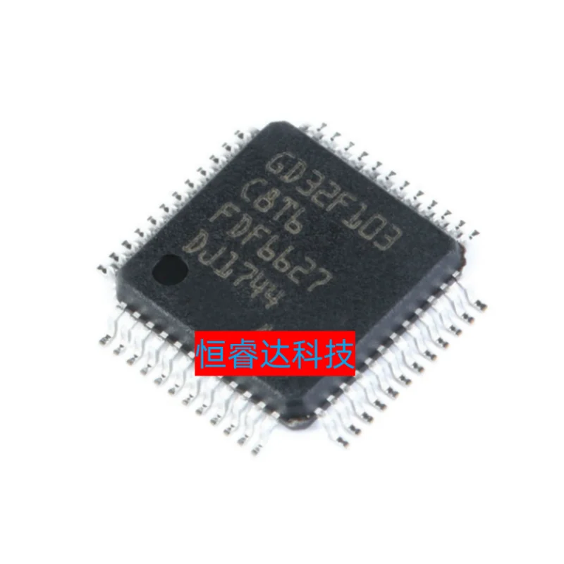 1pcs/lot New Original GD32F103CBT6 LQFP48 Microcontroller Compatible substitution in stock