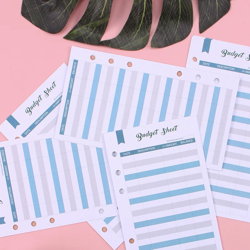 ارتفاع-60 حساب تعقب الميزانية ورقة النقدية مغلف تعقب ل A6 الميزانية المغلفات ، النقدية المغلف المحفظة ، جيوب الموثق