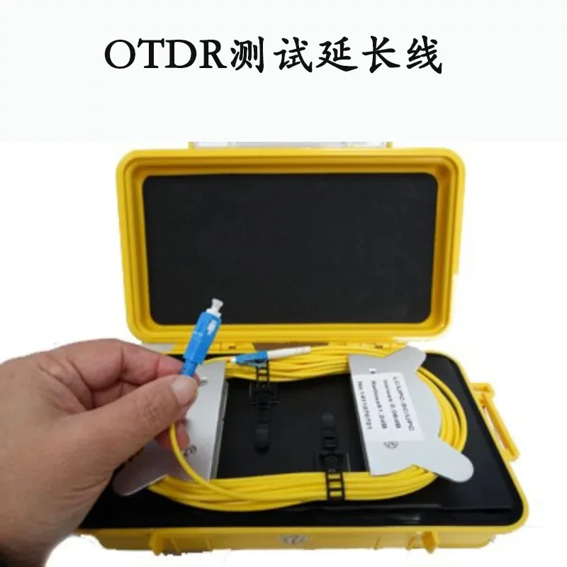 

OTDR launch cable box SM 9/125um G652D LC ST APC UPC optical fibre OTDR Dead Zone Eliminator Fiber ring otdr launch cable 1000M