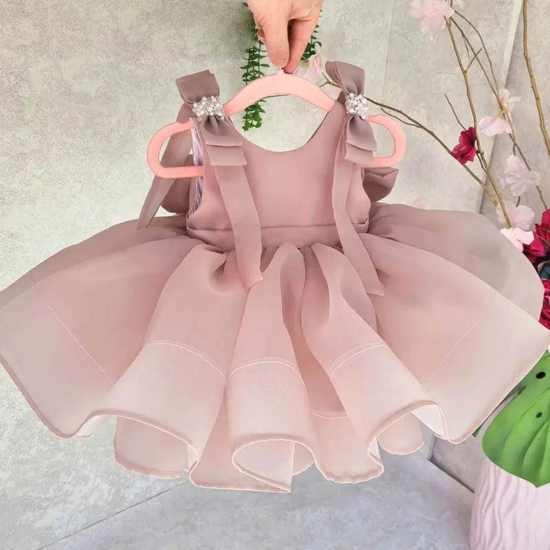 Elegant Dresses for Girls Parties Girls' Concert Dress Kid Girl Dress Short Dresses on Offer Liquidation Girl Party Children