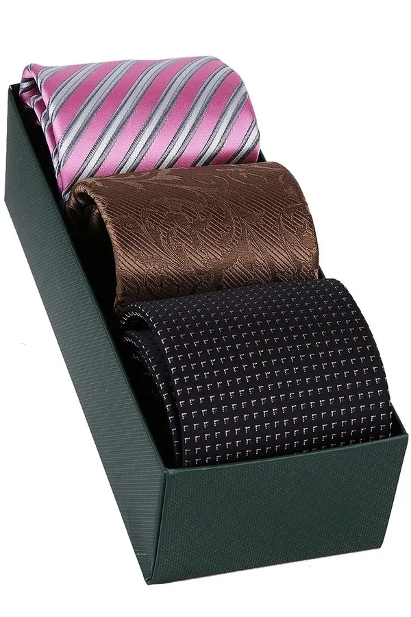 3'lü Tie Mannen Gift Set 3 K202