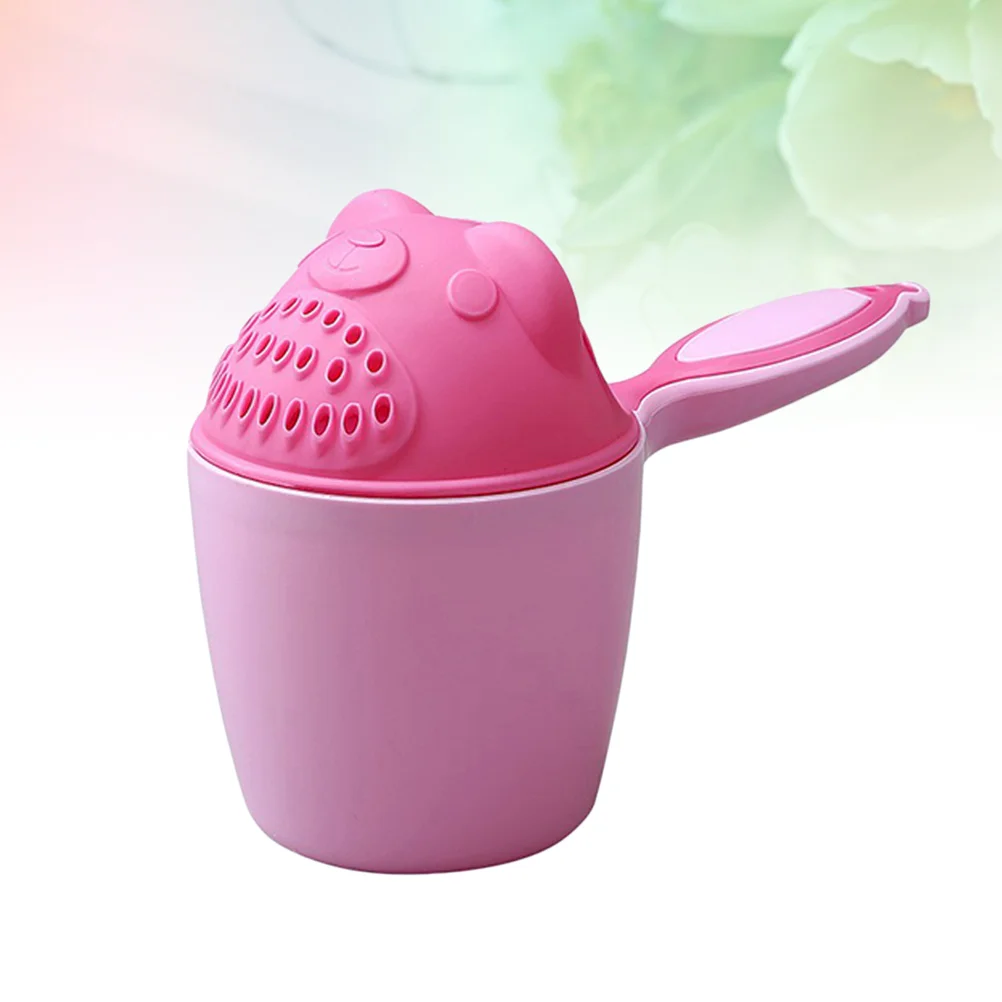 Bath Water Bailer Baby Rinse Cup Spoon Shower Shampoo Scoops Sprinkler Flusher Bucket