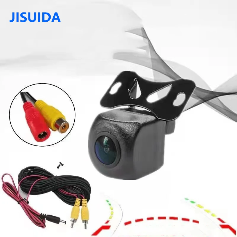 Dynamic Track Parking Line 20mm Car Rear View Reverse Infrared Camera Night Vision Parking Monitor Waterproof HD Video