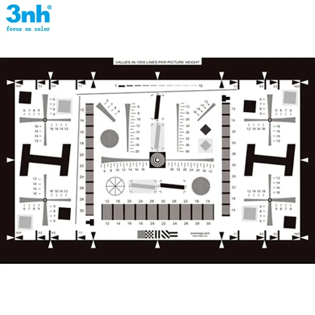 

2026 4000 Lines Iso 12233 CCTV Camera Resolution test Chart MTF Target TV Line Chart 8X (160x284.4 Cm)