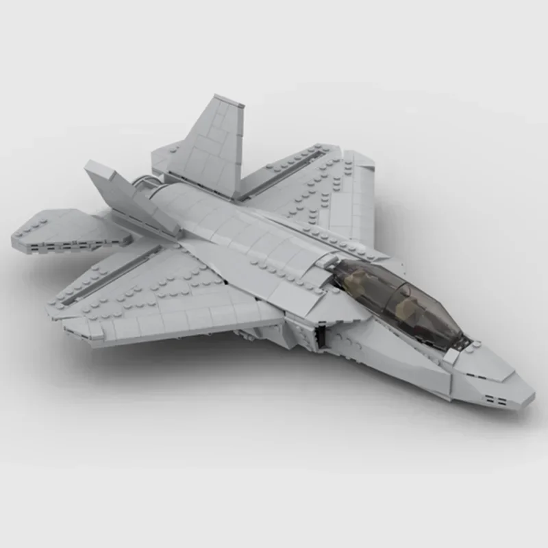 Moc Building Bricks Military Model F-35 Lightning II Fighter Technology Modular Blocks Gifts Toys For Children DIY Sets Assembly