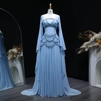 Sharon Said Elegant White and Yellow Chiffon Corset Celebrity Evening Dress with Jacket Flare Sleeves Luxury  SS286 SSCustomize - Image 5
