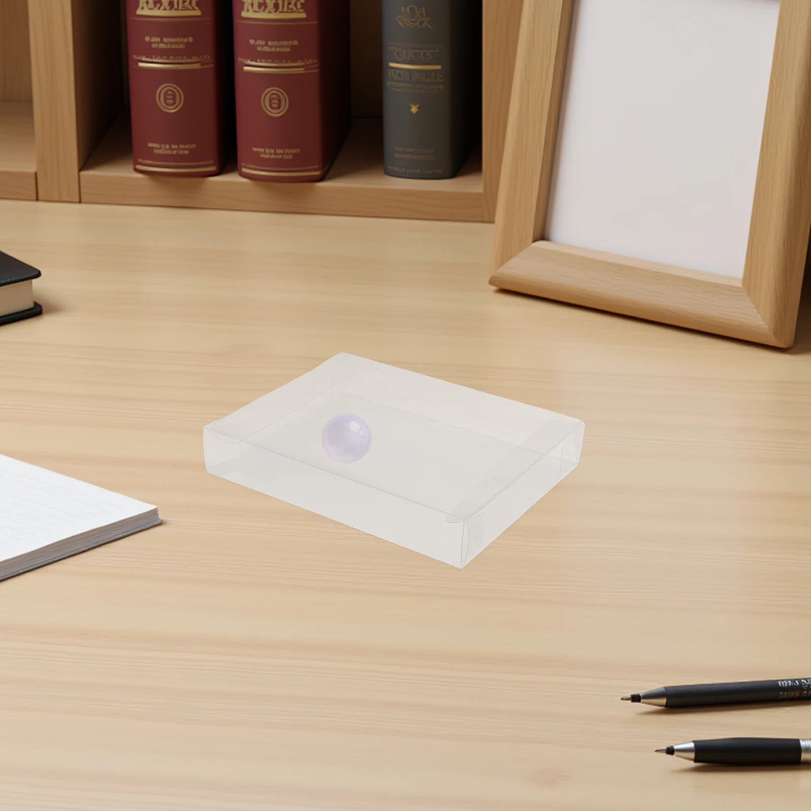 

40Pcs Clear Present Boxes Transparent Plastic Storage Small Organizer Rectangle 15x11.5x2.5cm Wedding Party Favor Candy