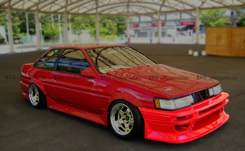 

For Toyota AE86 Levin RUF Style Front Bumper | AE86 Levin Exterior Front Body Styling Component