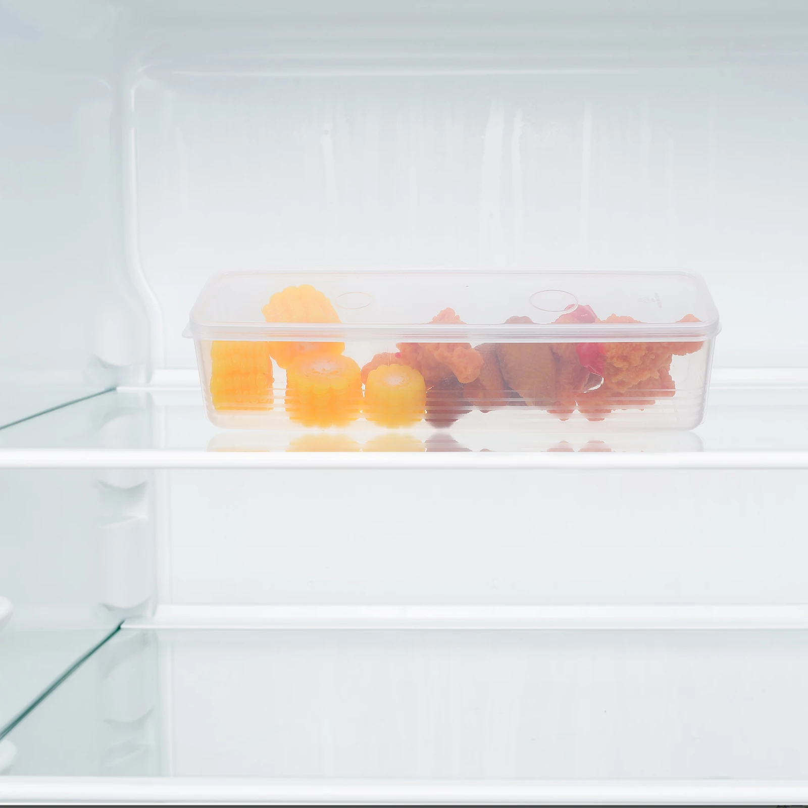 Caja hermética para alimentos, contenedor de mantenimiento fresco para cebolletas, fideos Cilantro, despensa de verduras, almacenamiento, contenedor de cocina apilable