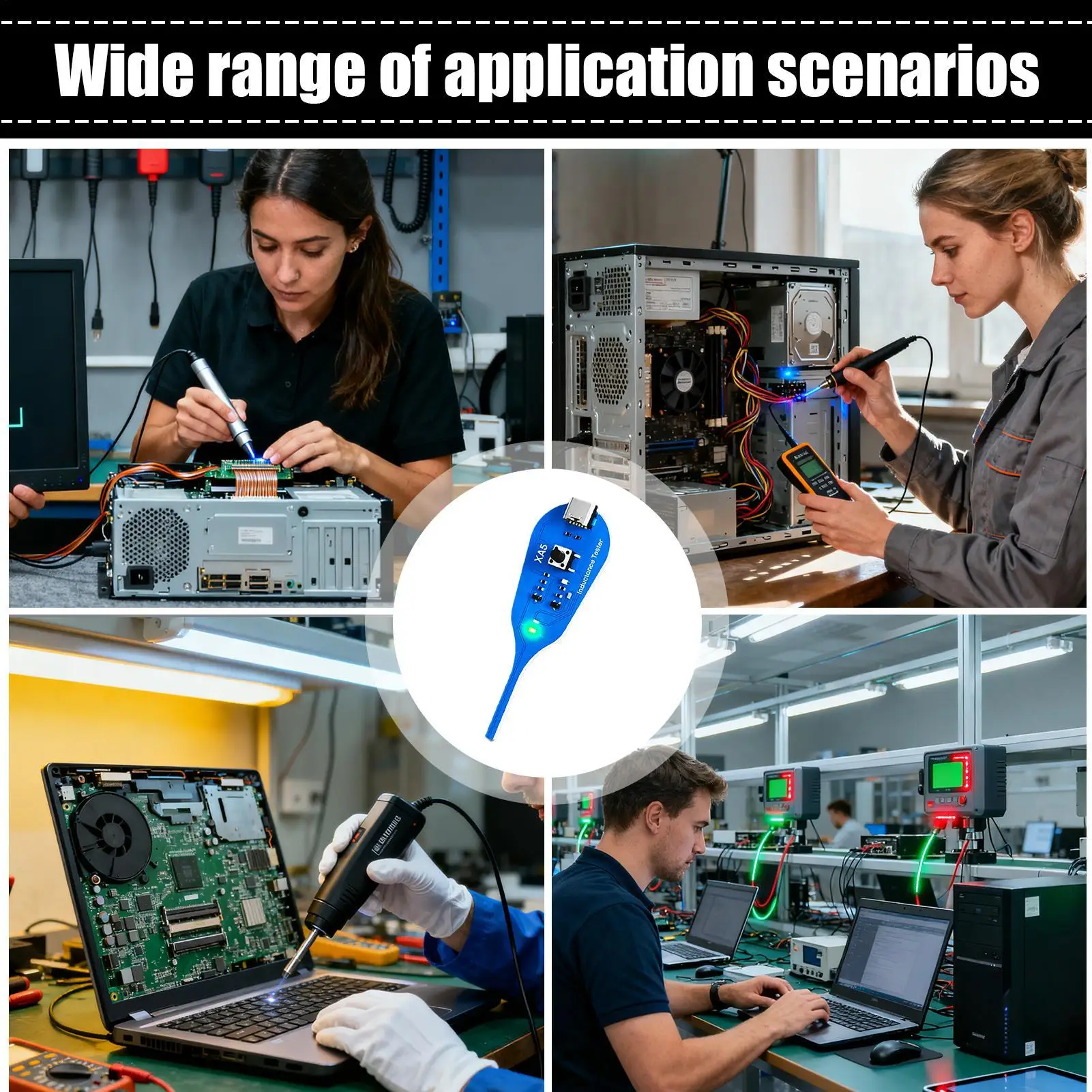 XA5 Inductance Tester Electromagnetic Induction High Precision Detection Easy Operation Strong Stability Rapid Fault Tester