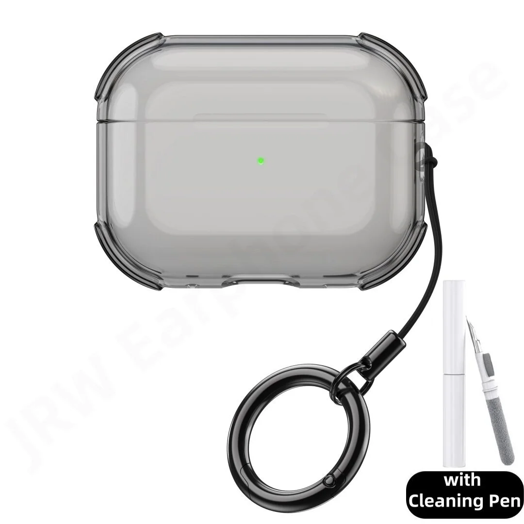 Für AirPods 5/4/Pro 3 Transparente Kopfhörerhülle mit Reinigungsstift Schutzhülle Zubehör für AirPods 5 (2026)/für AirPods 4 – Detail 7