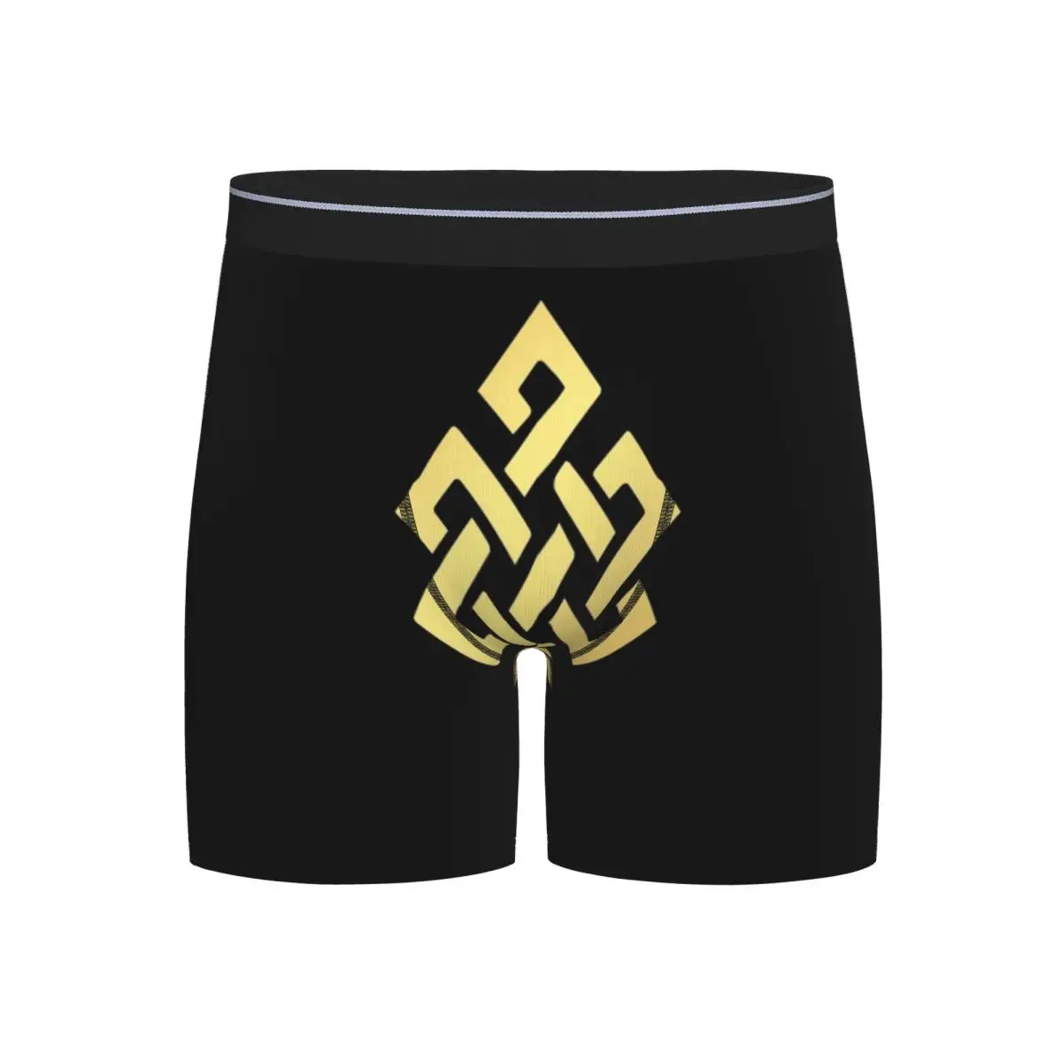 

Long Boxer Underpants Shorts Viking Knot Panties Men Breathable Underwear for Homme Man Boyfriend Gifts