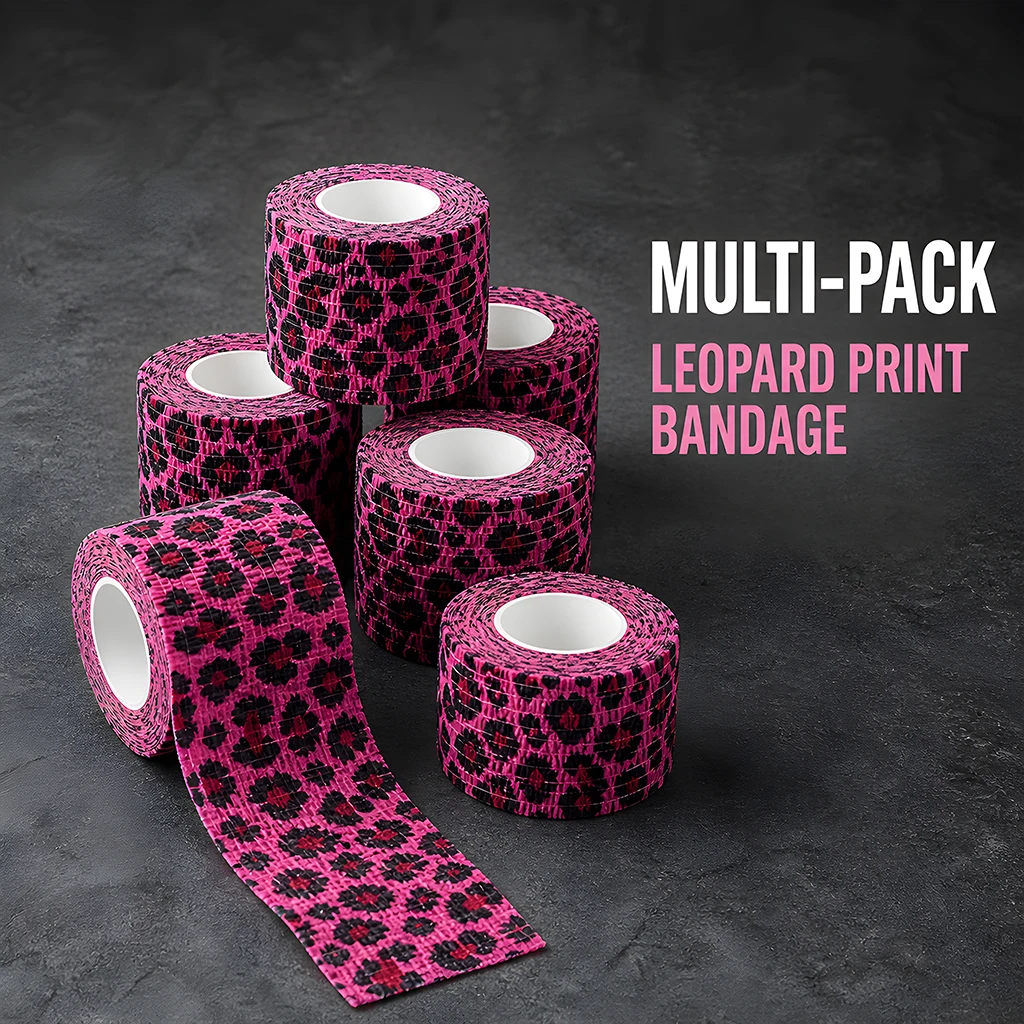 3/6/12/24/48PCS Tattoo Grip Bandage Cover Wraps Tapes Nonwoven Waterproof Self Adhesive Finger Protection Tattoo Accessories