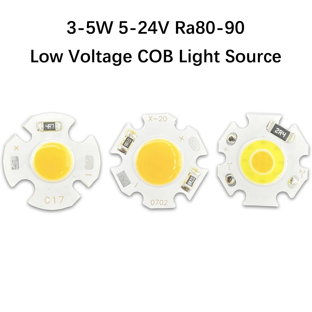 

15 шт. 3000k 4500K COB светодиодный источник чип лампы бусины 07 мм 11 мм светящаяся поверхность 3 Вт 5 Вт лампочка лампа прожектор вниз лампа
