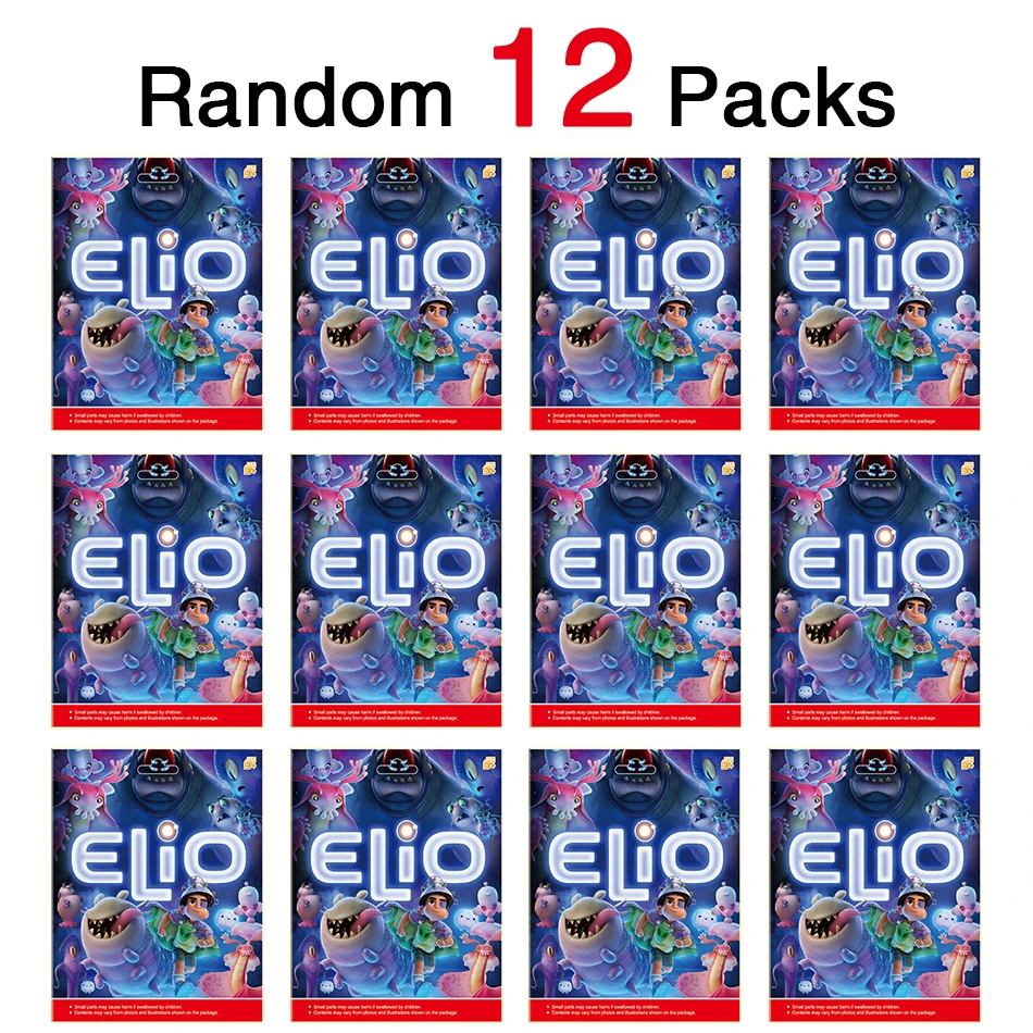 24 stücke Anime Elio Blind Box Figur Action Figur Kits PVC Modell Spielzeug Passenden karten Großhandel Karte Überraschung Tasche Geschenk