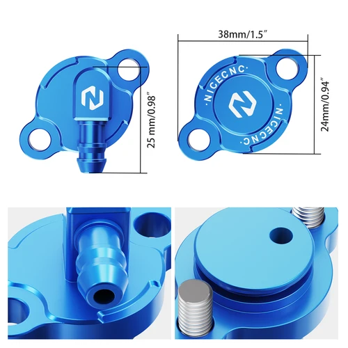 Imagen 2 del producto NICECNC para Yamaha YZ250 YZ 250 1999-2024 soporte de válvula de potencia de cilindro para Yamaha YZ250X YZ 250X 2016-2023 5CU-1131E-01-00