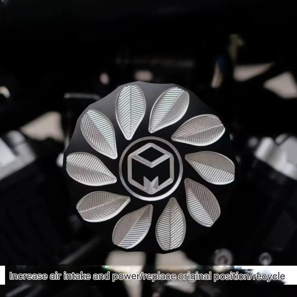 For QJMOTOR SRV300 transparent aluminum alloy air filter cover for srv300 CNC process water proof