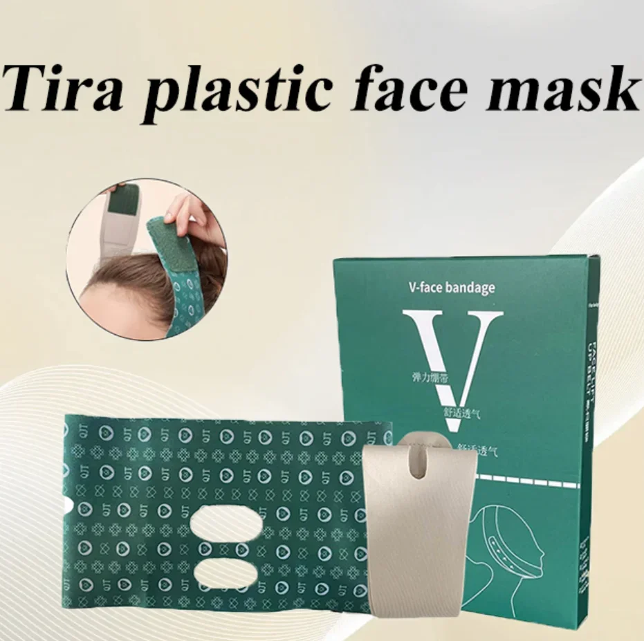 

V-face Shaping Mask Slimming Bandage Light and Breathable Facial Lifting Firming Jawline Double Chin Sagging Face Carving