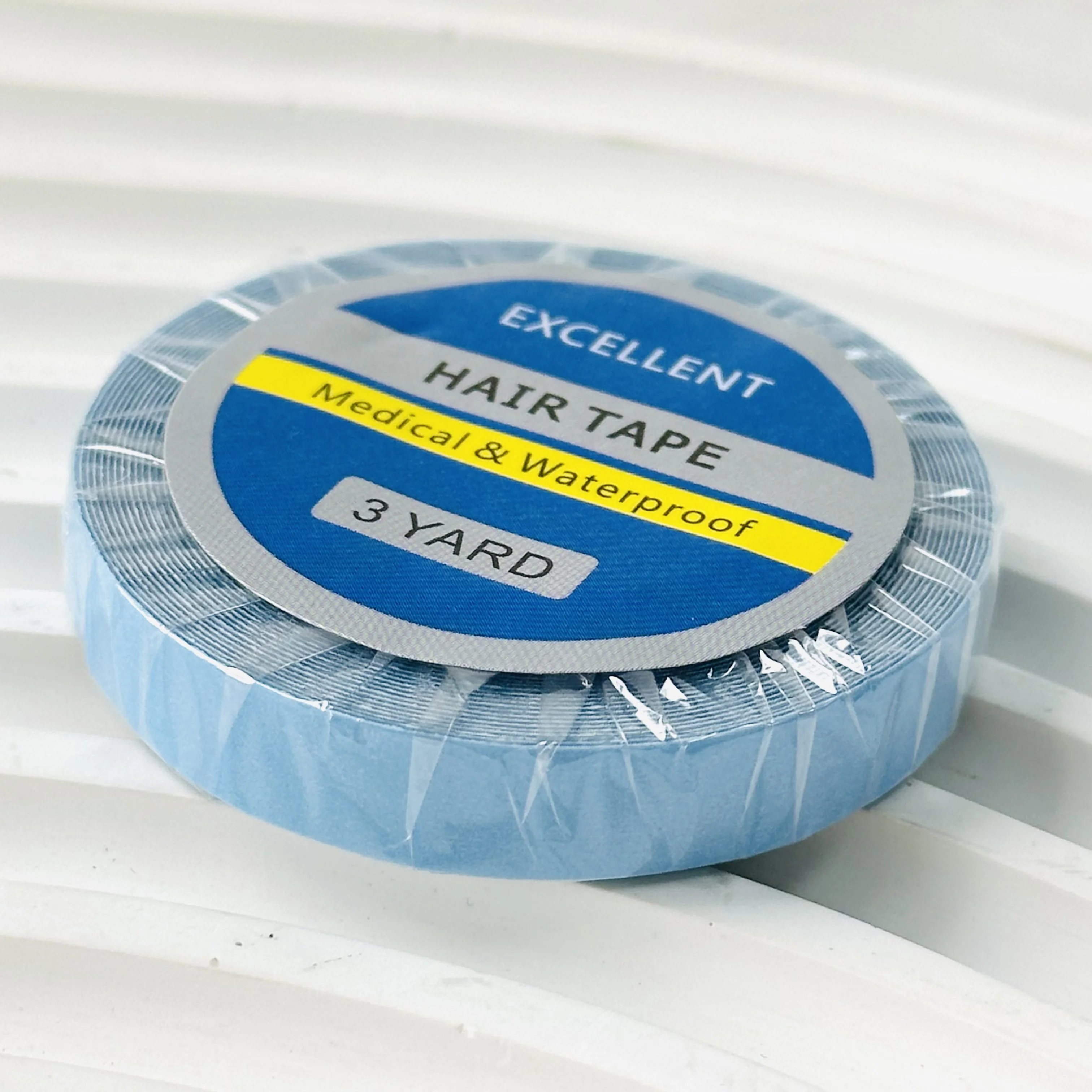 2 рулона синей ленты, прочная клейкая двухсторонняя система замены ленты для наращивания человеческих волос, кружевные парики, парик 0,8 см