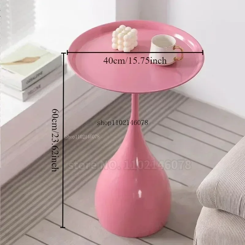 

Скандинавский журнальный столик в стиле минимализм, круглый, для гостиной и спальни, современный, креативный