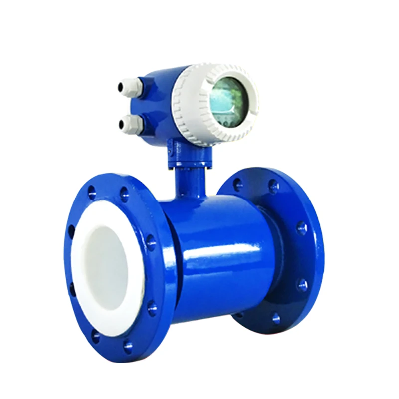 Flowmeter Sewage Mud Paper Pulp Anticorrosion Split Calorimeter Hydrochloric Acid Fire Tap Water